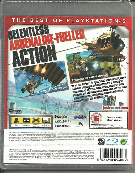 Just Cause 2 PS3 sklep: najtańsze gry na konsole